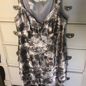 Ruffled mini dress